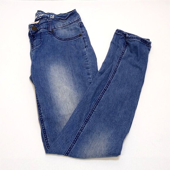 Mossimo Supply Co. Jeggings Low-Rise W29xL30 Women's Size 5 Slim Fit Blue Denim - Picture 5 of 7